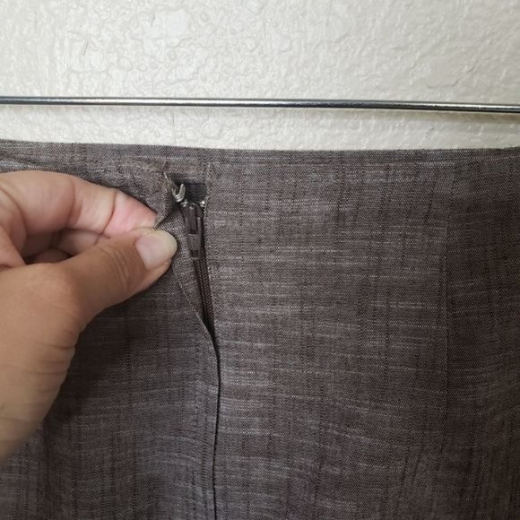 Women's Matilda Jane Hammond Bay Brown Beth Ruffled Skirt Size Medium - Picture 11 of 11